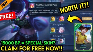 TRICK?! CLAIM SPECIAL SKIN FOR FREE NOW! NEW FREE SKIN EVENTS! - Mobile Legends