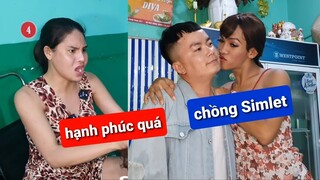 DIVA Cát Thy bất ngờ khi chồng Simlet xuất hiện