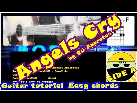 Angels Cry by Red Jumpsuit Apparatus | Guitar Tutorial | Side A  - Chords Strumming