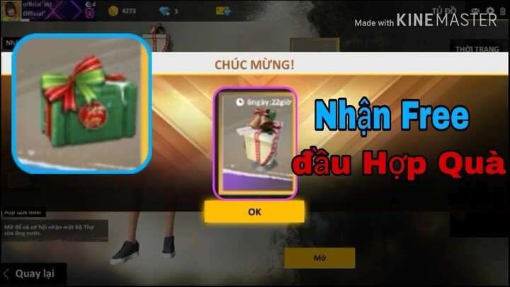 [ Official skt ] Free fire Nhận Free Hợp Đầu Giáng sinh |Cơ Hội