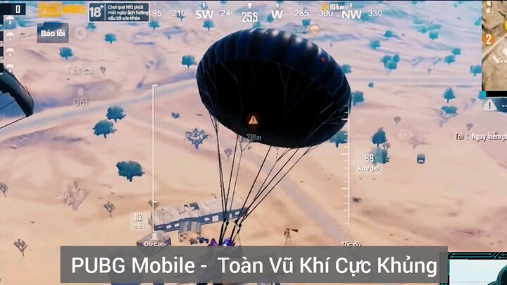 toàn vũ khí cực khủng trong game pubg