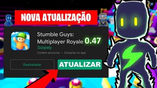 ✅ COMO BAIXAR A NOVA ATUALIZAÇÃO DO STUMBLE GUYS 0.47 [ANDROID E PC] - SKINS SECRETAS!