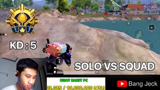 BISA GINI IYA? SOLO SQUAD TIKTOK BANG JECK VERSI BANTAI BANTAI 😱😱😱| PUBG Mobile