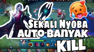 Highlight MLBB | Sekali ini nyobain hero Cecilion malah auto kill 😱🤣