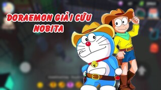 Doraemon giải cứu Nobita bị mắc kẹt trong Play Together