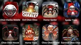 Best 5 Choo Choo Charles Spider Train Mobile Games || Horror Gameplay