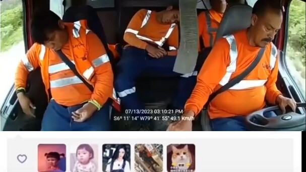 First time I've ever seen everyone asleep