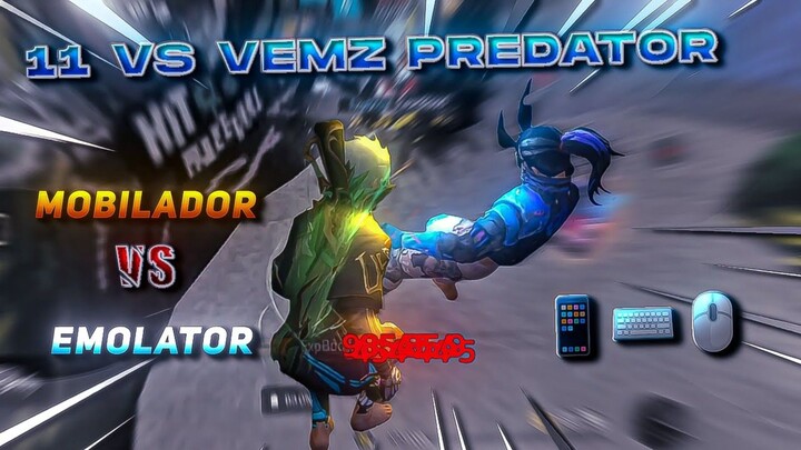 11 LAWAN PREDATOR BOS SEASON 1 PAKAI MOBILADOR