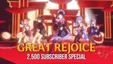 【Genshin Impact MMD】Great Rejoice - Ling Yuan yousa (大喜 - 泠鸢yousa) | 2,500 SUBCRIBER SPECIAL