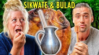 Cooking Filipino Sikwate & Dried Fish For My Family (Canadian & Mexican Taste Testers)