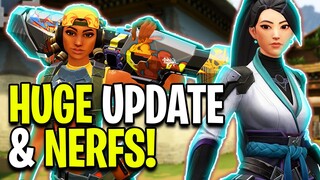 *NEW* Valorant HUGE UPDATE! - NERFS to Sage and Raze - Valorant Patch Notes 0.47 Rundown