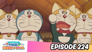 Tập Đặc Biệt Doraemon Birthday - Tập 224: Quyết chiến! Chó Robot và Mèo Robot