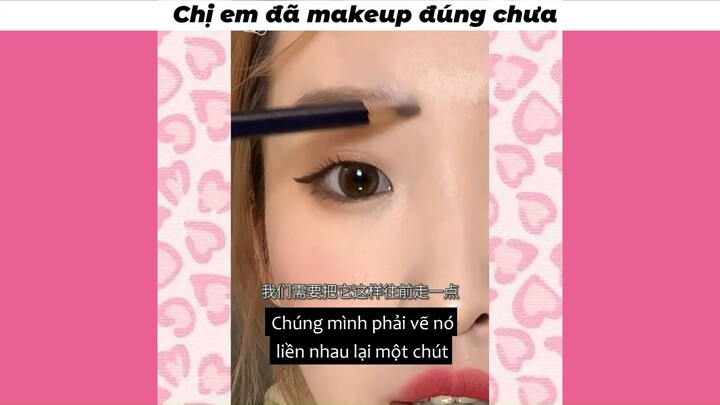 Chị em xem mình sai ở đâu nhé #makeup #doisong #life