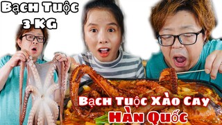 BẠCH TUỘC 3KG Xào Cay Hàn Quốc Ăn Với TOKBOKKI | Kể Chuyện Vui Trên Công Ty Chồng