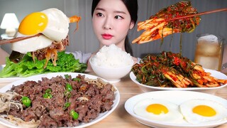 [Mukbang TV] - Cơm nhà Thịt bulgogi mẹ làm | ASRM