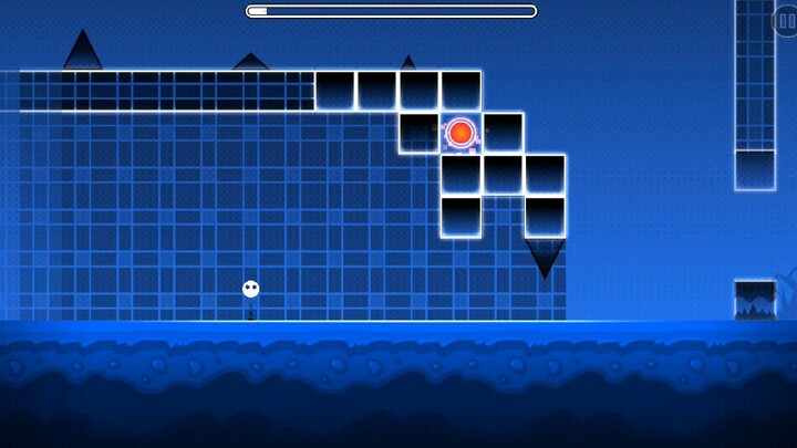 geometry dash, still in progress of making it