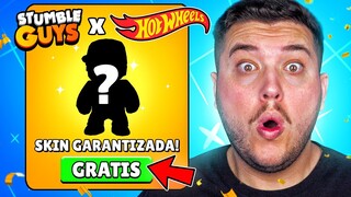 COMO CONSEGUIR GRATIS la NUEVA SKIN *HOT WHEELS* de STUMBLE GUYS!!