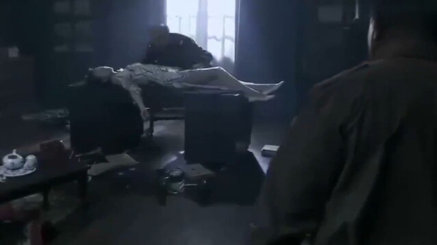 The female spy was caught and pulled directly into the office