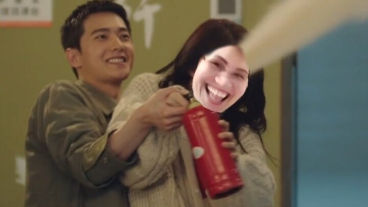 Wanyan Huide was choked by Song Yan’s fire extinguisher~