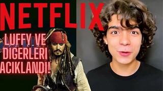 ONE PIECE NETFLIX KADROSU ACIKLANDI! ONE PIECE LIVE ACTION DIZI KADROSU! YOK ARTIK DIYECEGINIZ CAST!