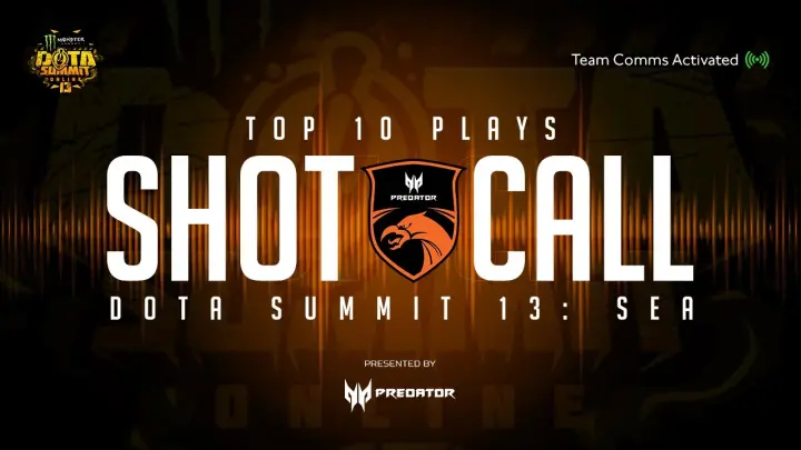 SHOTCALL - TNC Predator Top 10 Plays of Dota Summit 13 w/ Team Comms
