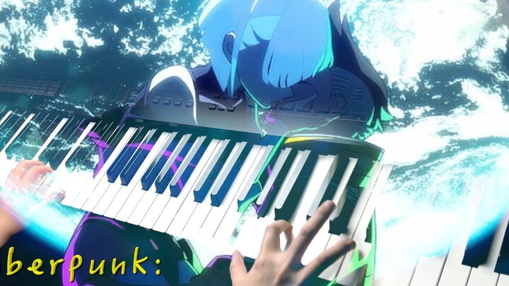 [Cyberpunk Edgewalker] Cover Piano "Aku Benar-Benar Ingin Menginap di Rumahmu" Oleh Yu Lun