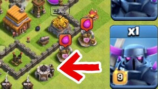 Clash of Clans: Can a pickup destroy four copies of full defense? ?