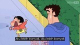 Crayon Shinchan - Mengambil Lebih Banyak langkah Dibanding Ayah (Sub Indo)