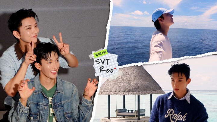 [سجل SVT] موقع تصوير جلسة تصوير مجلة Allure 📸 | المالديف المليئة بالشفاء 🌊 | JOSHUA وDK في VLOG مرح 