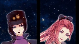 【JOJO/MEME】Egypt against DIO girl group-Machine Gun (sex change attention)