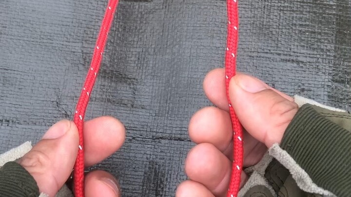 A novel but useful rope skill #knotshort