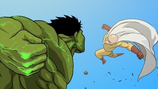 [Anime Hype Mix] Hulk VS ONE PUNCH-MAN! Taming The Beast!