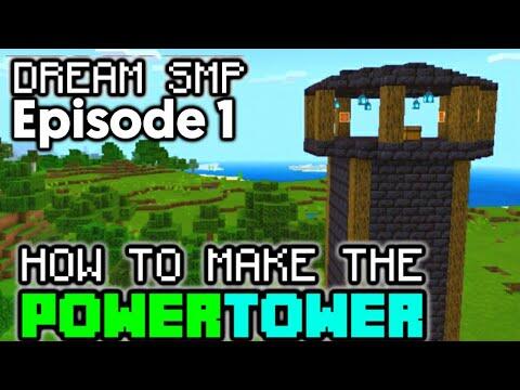 POWER TOWER Tutorial from Dream SMP | Dream SMP Builds Tutorial #1