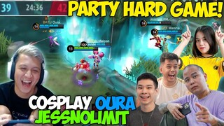 HYPER CLAUDE HARD GAME BARENG GPX MARSHA ONIC KAYES COSPLAYER OURA JESSNOLIMIT - Mobile Legends