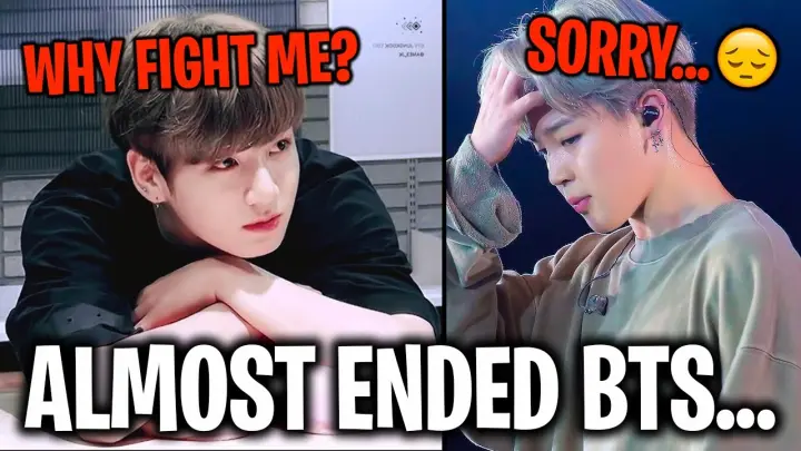 How Jimin And Jungkook Fight Almost Ended BTS!