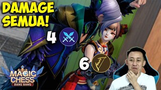 EKESPERIMEN Combo FULL DAMAGE!! 6 Archer 4 Swordsman YANG PENTING HAJAR!!