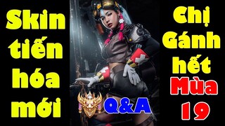 Liên quân Skin Tiến Hóa Celica hé lộ | Trả lời câu hỏi Q&A mùa 19 #TNGHoiDap