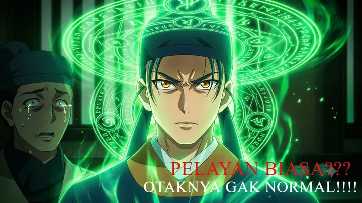 Awalnya Cuma Pelayan… Ternyata Otaknya Monster! 🧠🔥