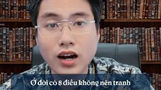 8 điều ko đc tranh,