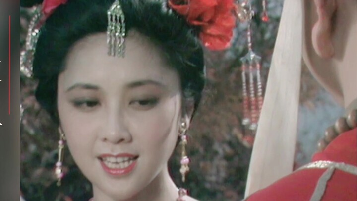 “你说你四大皆空，却紧闭双眼，如果你睁开眼睛看看我，我不信你两眼空空”