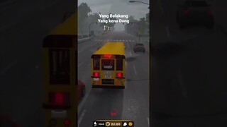 Ditodong 4 Mobil Penjahat Dong Di Buss Simulator Indonesia#games #gaming #tiktok #shorts #car #funny