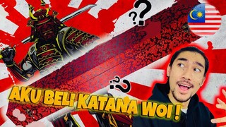 Aku beli KATANA di musim VIRUS ?! | RezZaDude (MALAYSIA)