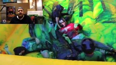 INFLATABLE BASKETBALL WITH SLIME! Joe Bump's Reaction