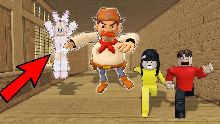 Yuta, Mio Dan Baby Celine Kabur Dari Rumah Cowboy  ROBLOX