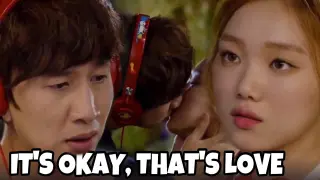 [이광수] Lee Kwang Soo kiss Lee Sung Kyung in "It's Okay, That's Love"