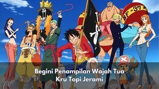 Begini Penampilan Wajah Tua Kru Topi Jerami!