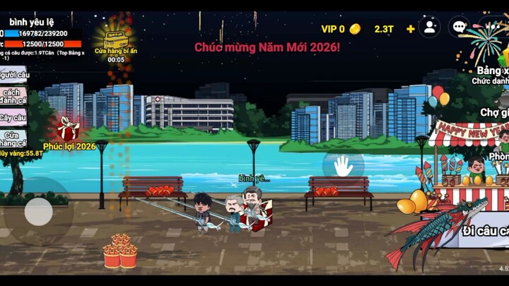 update mới của câu cá vạn cân có j