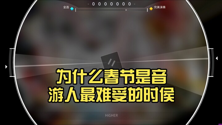 Why is the Spring Festival the most agonizing time for rhythm game players?