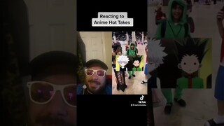 Anime Hot Takes Reactions - Ronin Otaku #shorts