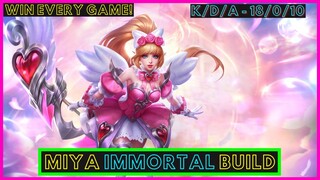 MIYA BEST BUILD 2021 | MIYA GAMEPLAY | MIYA BEST BUILD AND EMBLEM 2021